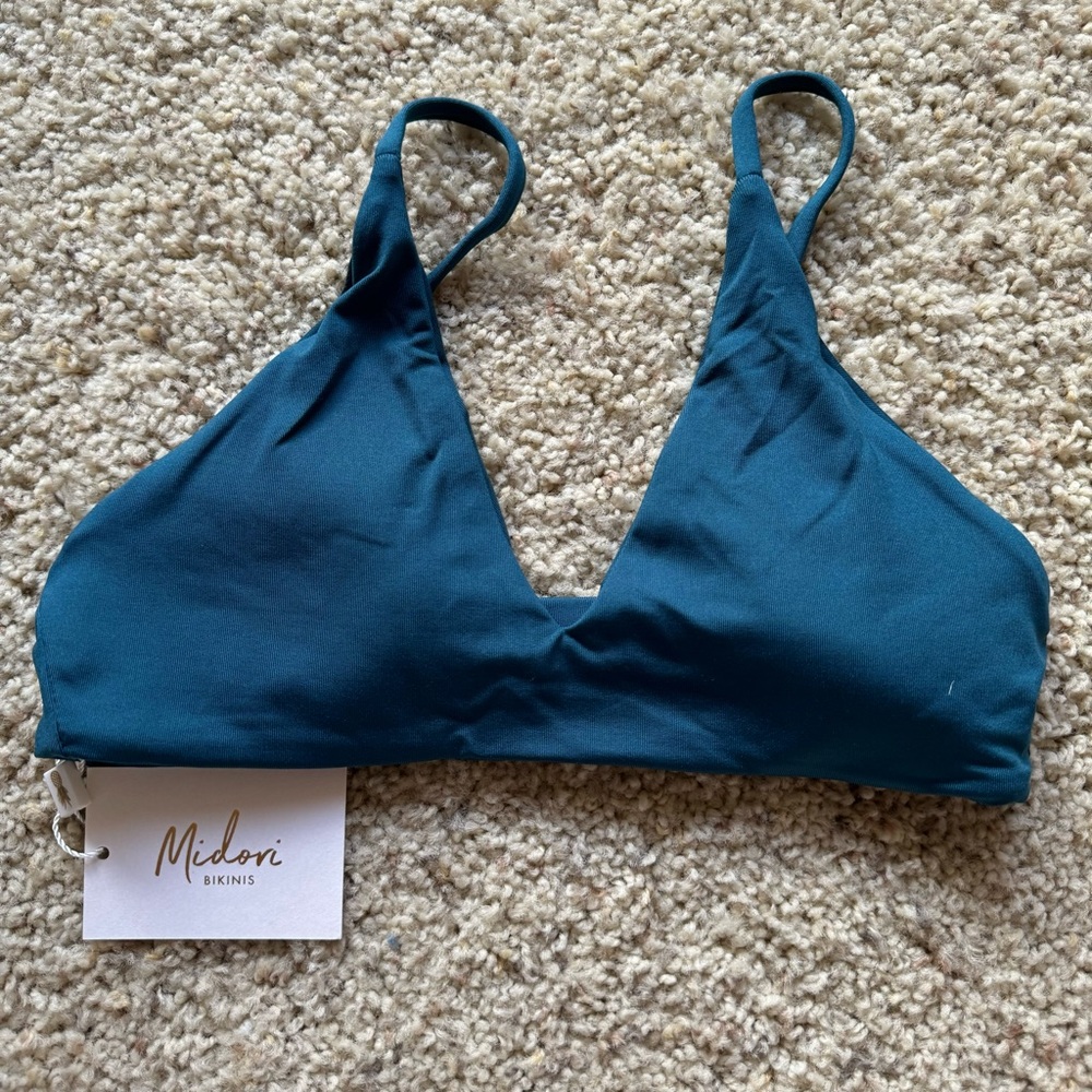 NWT Midori Bikinis Riviera Rowan Bikini Top